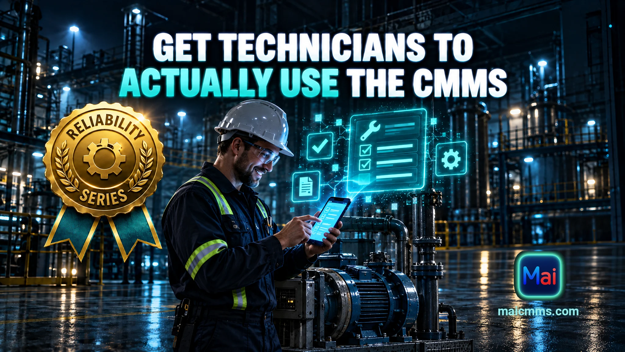 Cover image for How to Get Technicians to Actually Use the CMMS