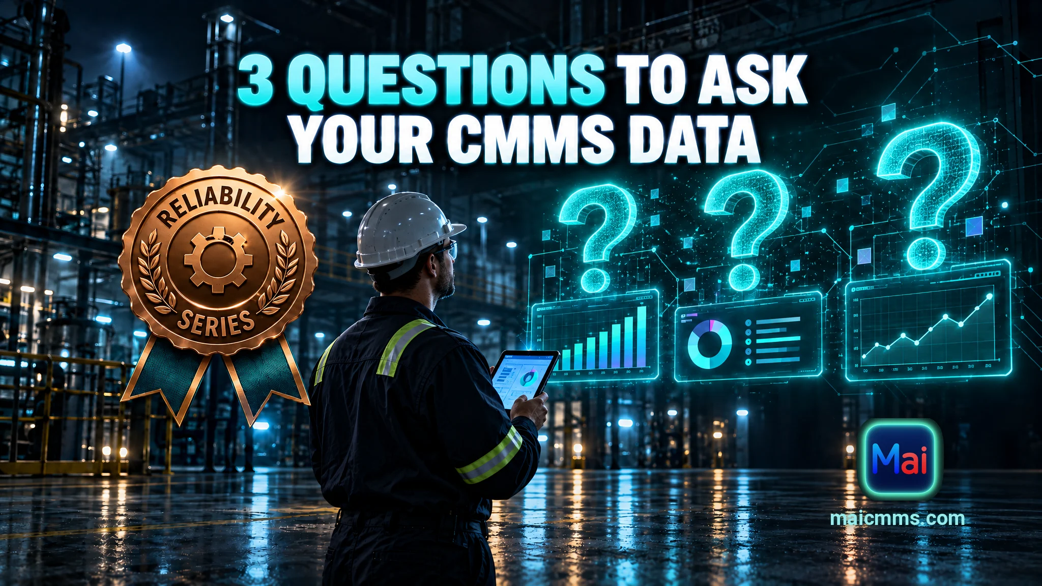 Cover image for 3 Questions Every Maintenance Manager Should Ask Their CMMS Data This Month